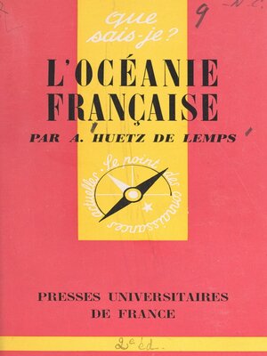 cover image of L'Océanie française